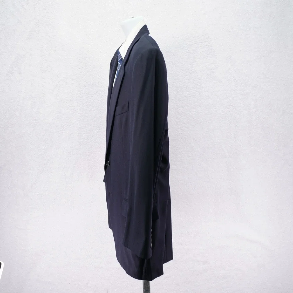 Hickey Freeman Boardroom Wool‎ Blue 2 Button Blazer 42R / Slim Fit 44R